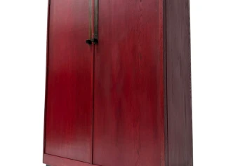 Art Deco Modernist Armoire by A.H. Jansen for L.O.V. Oosterbeek, 1920s 2